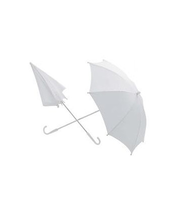 SOMBRILLA BLANCA EPOCA 60 CMS.