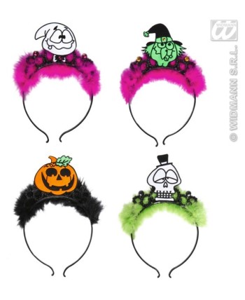 DIADEMA HALLOWEEN INFANTIL 4 MODELOS SURTIDOS