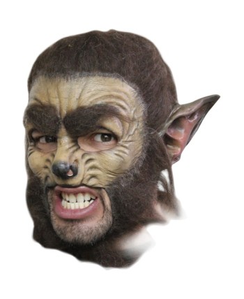 CARETA HOMBRE LOBO OREJAS PUNTAS