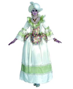DISFRAZ DE MARQUESA BLANCO