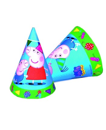SOMBREROS CONO PEPPA PIG