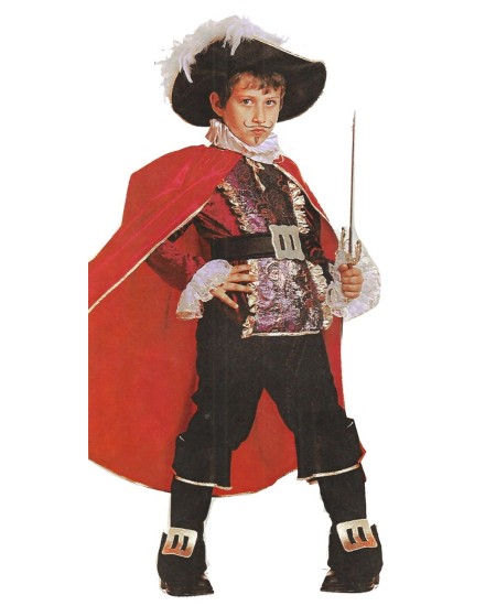 DISFRAZ DE MOSQUETERO MONTECRISTO PARA NIÑO