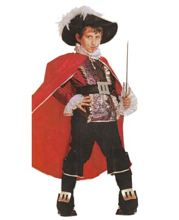 DISFRAZ DE MOSQUETERO MONTECRISTO PARA NIÑO
