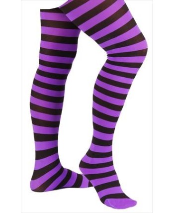 ▷ PANTY RAYAS NIÑA VIOLETA/NEGRO