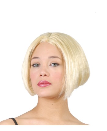 PELUCA RUBIA CORTA