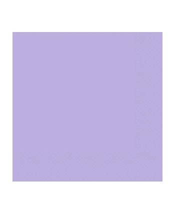 SERVILLETA LILA 20 UNIDADES