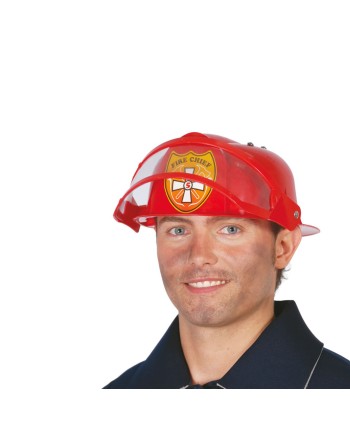 CASCO BOMBERO ROJO CASCO BOMBERO ROJO