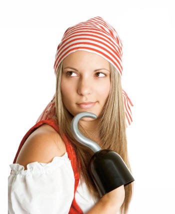 Garfio para disfraz de pirata