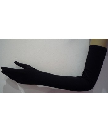 GUANTE SEÑORA NEGRO 60 CM