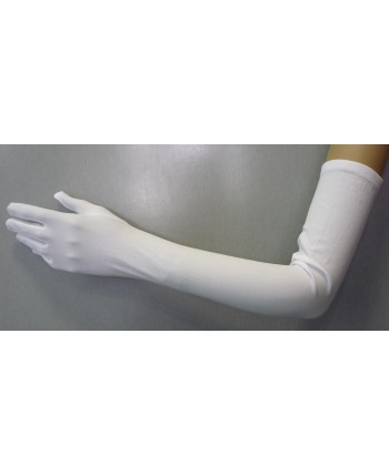 GUANTE SEÑORA BLANCO 60CM