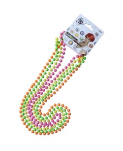 PACK 4 COLLARES NEON AÑOS 80