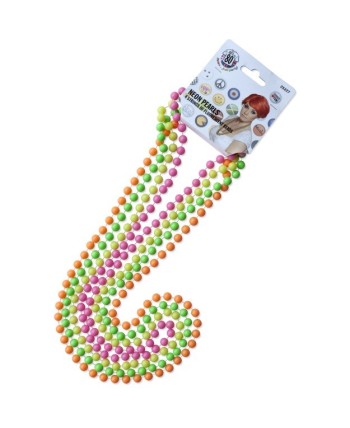 PACK 4 COLLARES NEON AÑOS 80