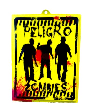CARTEL PELIGRO ZOMBIES