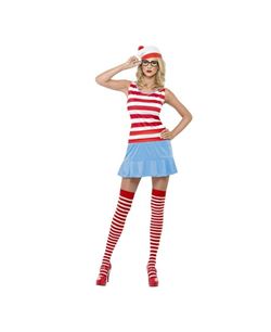 DISFRAZ DE WALLY WHERE IS WALLY CHICA SEXY