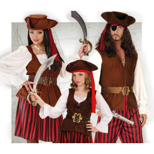 Disfraz Grupo Piratas y Corsarios