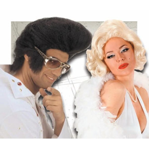 Pelucas Elvis Y Marilyn