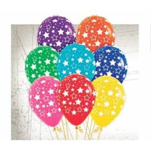 Globos de látex de colores y formas-Decoración para fiestas originales