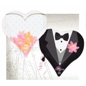 Globos de helio para boda-Decoración elegante y romántica