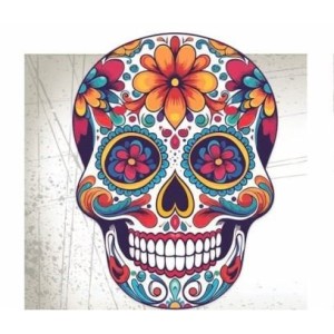 Decoración Halloween calaveras mexicanas-Ideas y accesorios coloridos