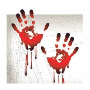 Decoración sangrienta Halloween-Haz tu fiesta inolvidable con decoración sangrienta para Halloween: miembros amputados, cortinas de sangre, menaje ensangrentado y accesorios gore. Compra online en La Casa de las Fiestas.Accesorios y menaje terrorífico