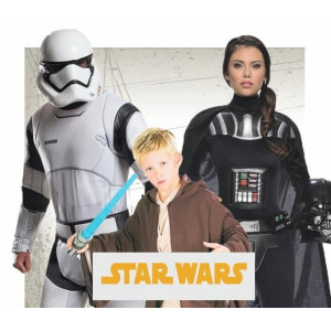 Excretar espina Derechos de autor Disfraz de Star Wars para adultos, niños y bebés - comprar online en  LaCasadelasFiestas.com