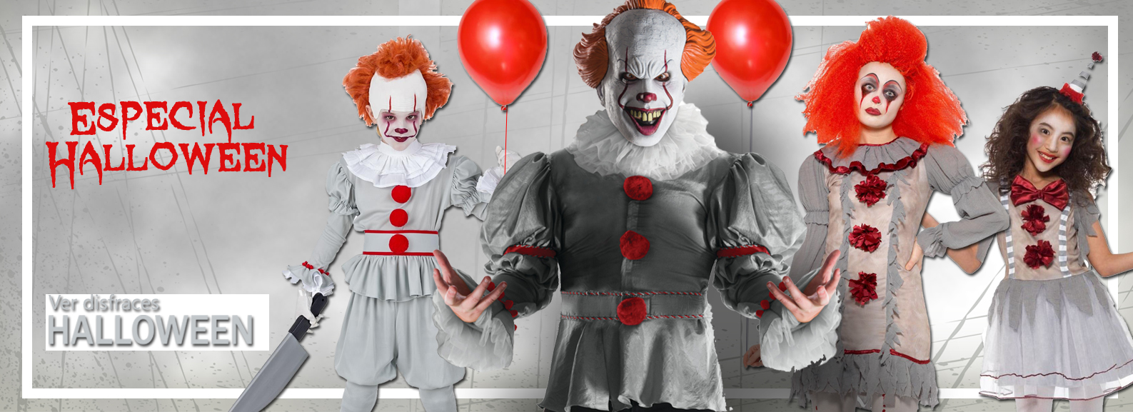 Disfraces Payasos Asesinos