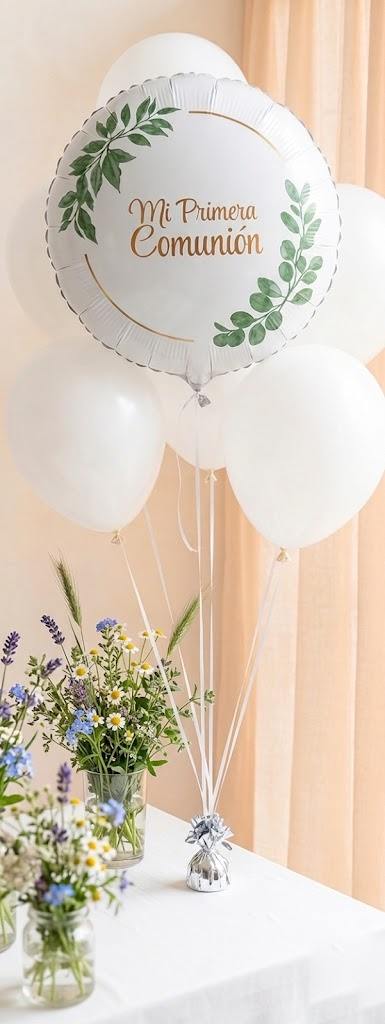 Bouquet Globos Comunion