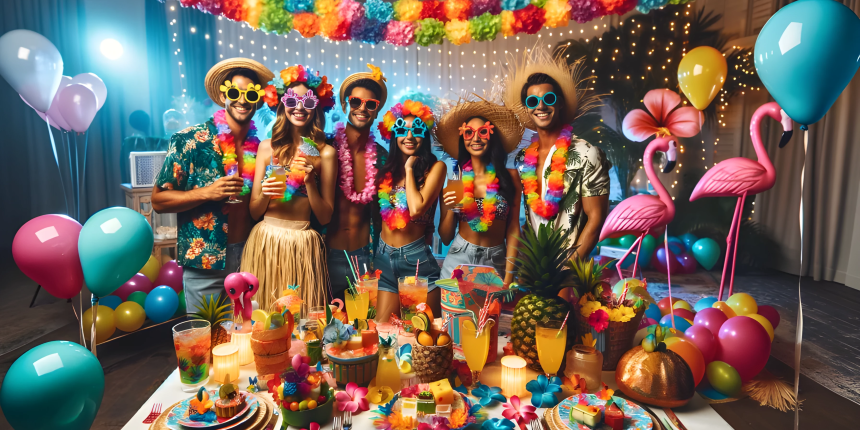 Organiza la Fiesta Hawaiana Perfecta: Guirnaldas, Vajilla, Disfraces y Más