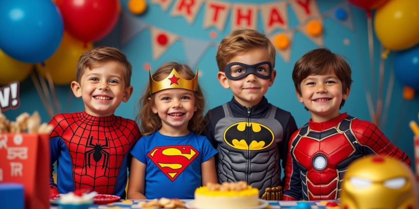 Fiestas de superhéroes para niños: ideas de disfraces, decoración y juegos