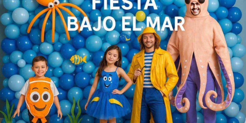 Ideas de Disfraces y Decoración Bajo el Mar para Celebrar el Día del Océano
