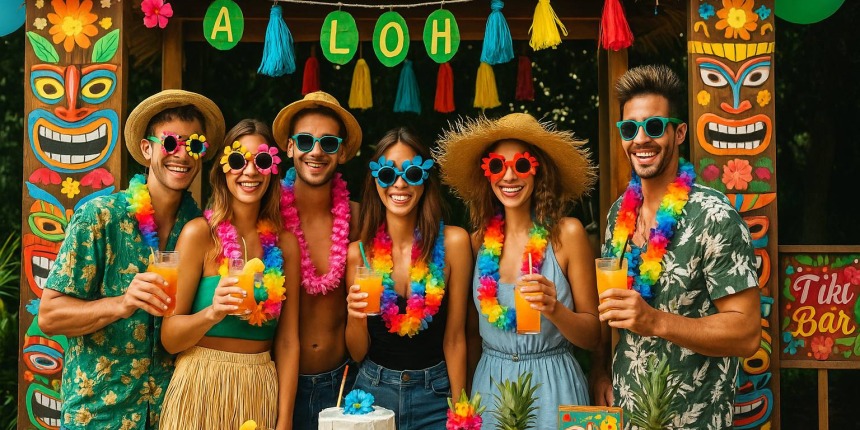 Cómo Organizar una Fiesta Hawaiana Inolvidable: Disfraces, Decoración y Todo lo que Necesitas para tu Luau Party