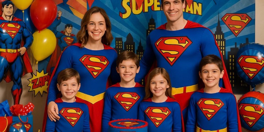 Cómo Organizar una Fiesta de Superman: Disfraces, Decoración y Cumpleaños Temáticos para el Estreno de la Película