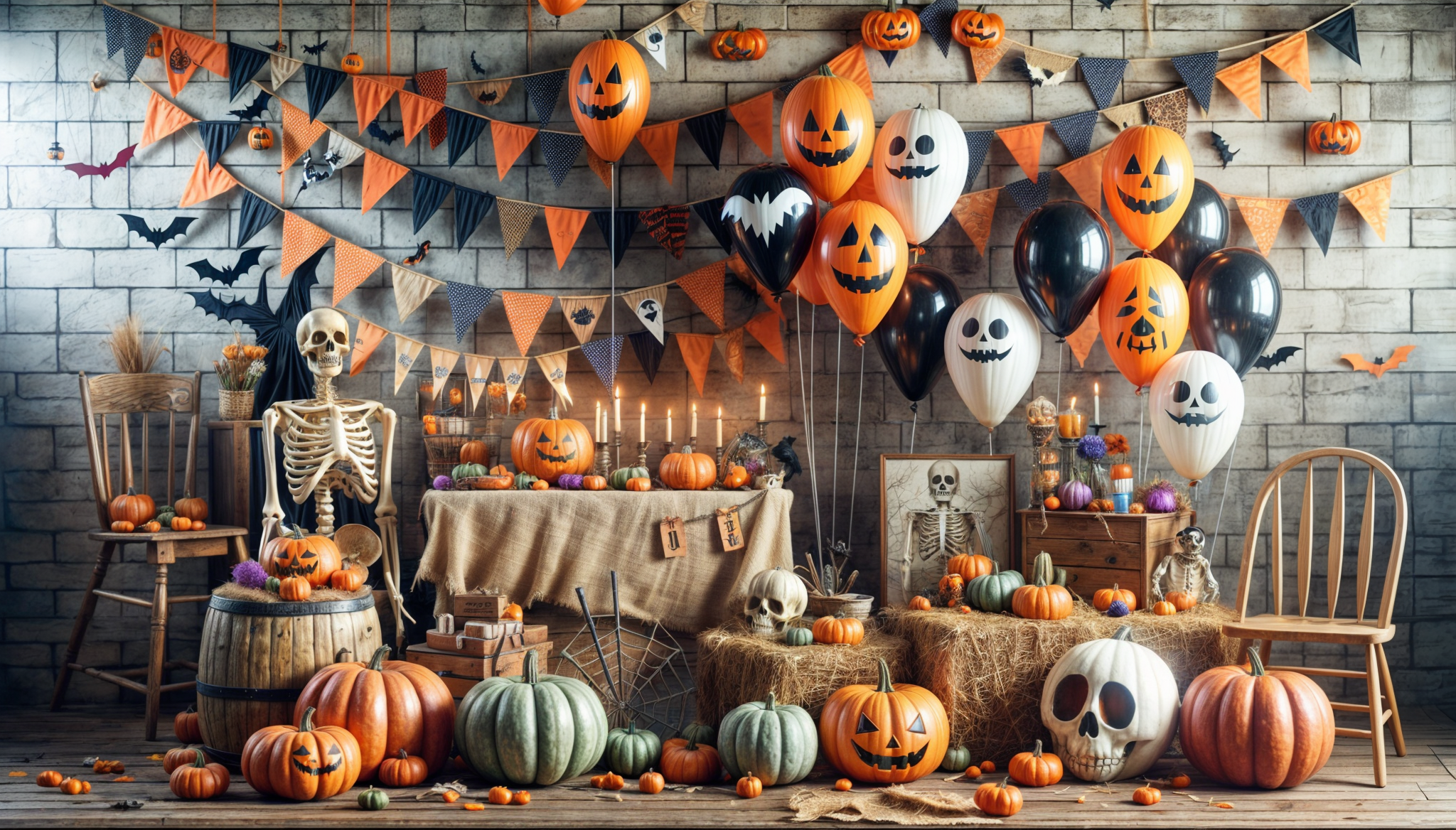 ¡Transforma tu Fiesta de Halloween con Decoraciones Espeluznantes y Divertidas!