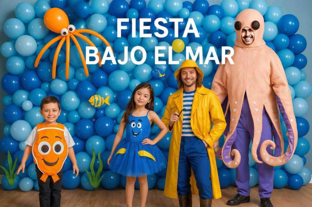 Ideas de Disfraces y Decoración Bajo el Mar para Celebrar el Día del Océano