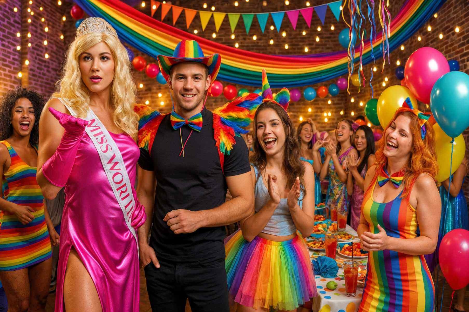 Disfraces y Decoración Arcoíris para Celebrar el Orgullo LGTBI 2025 por Todo lo Alto
