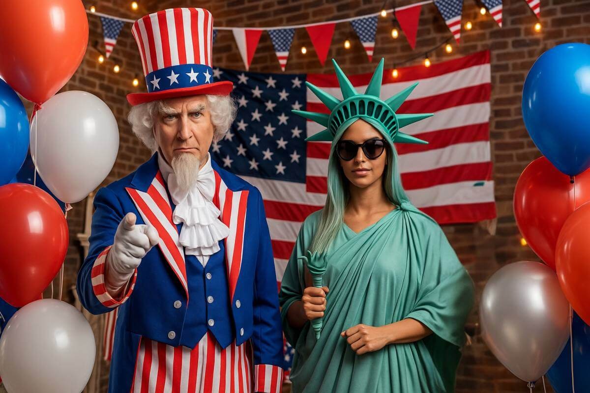 Disfraces y Decoración para el 4 de Julio: Celebra el Día de la Independencia con Estilo Americano