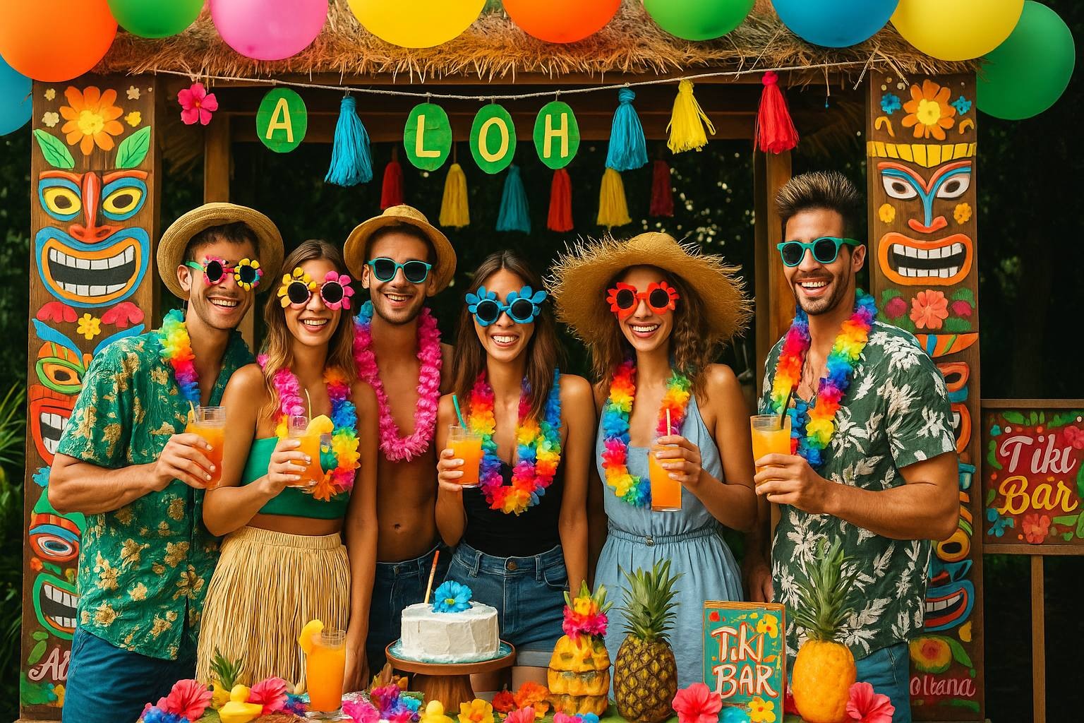 Cómo Organizar una Fiesta Hawaiana Inolvidable: Disfraces, Decoración y Todo lo que Necesitas para tu Luau Party
