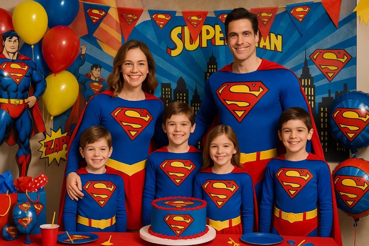 Cómo Organizar una Fiesta de Superman: Disfraces, Decoración y Cumpleaños Temáticos para el Estreno de la Película