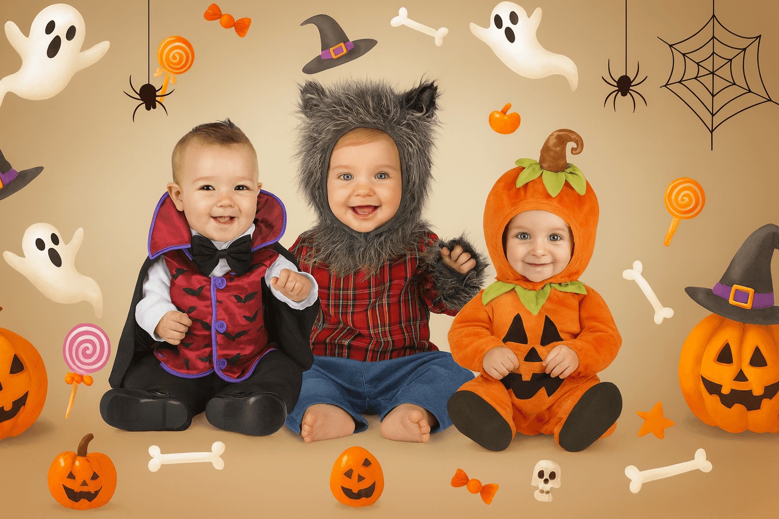 Disfraces para bebés 2025: ideas adorables, cómodas y seguras para un Halloween inolvidable